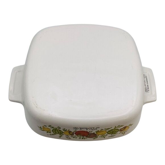 Vintage Corning Ware L’Echalote 1 Quart A-1-B Small Casserole With Lid 8.5in - Picture 2 of 9